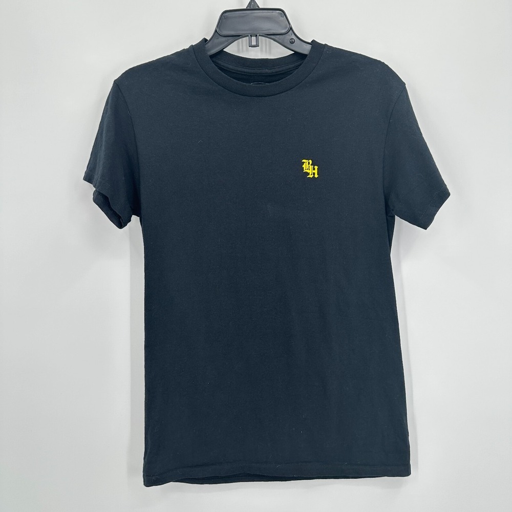 Brockhampton T-shirt Mens S Black Yellow The Family Streetwear Music Hip Hop Rap